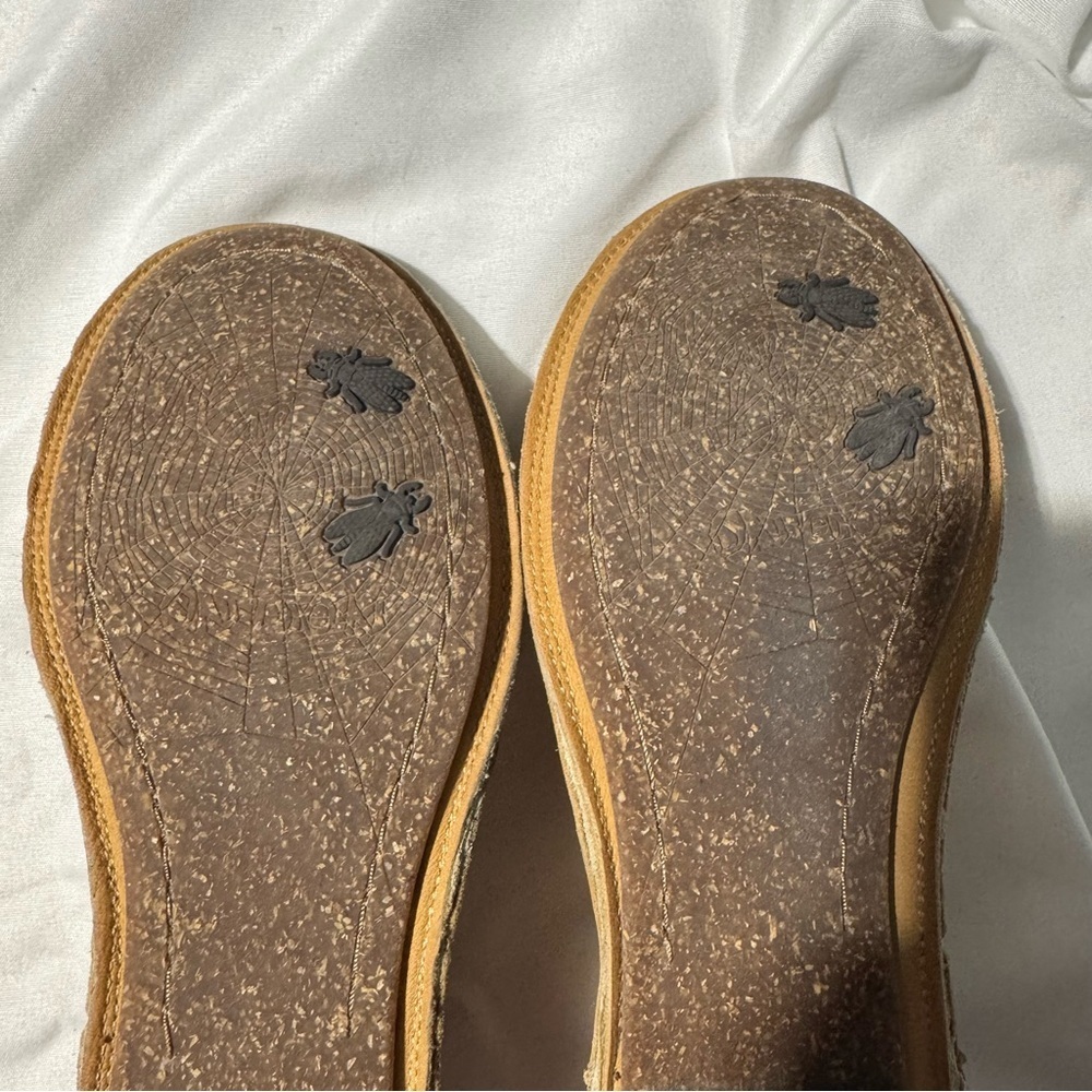 Fly London Flats Light Brown Size 37 (6.5) Leather - Picture 9 of 10